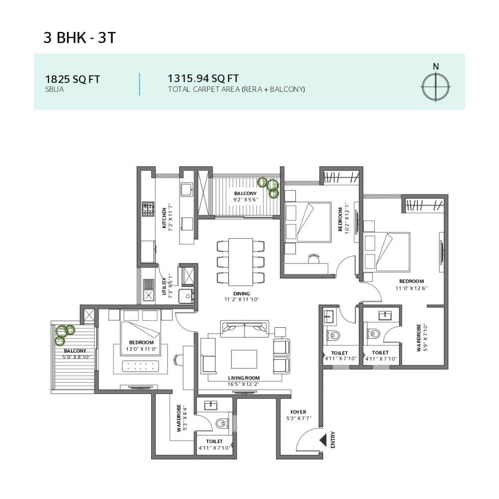 Assetz Canvas & Cove 2.0 Floor Plan2